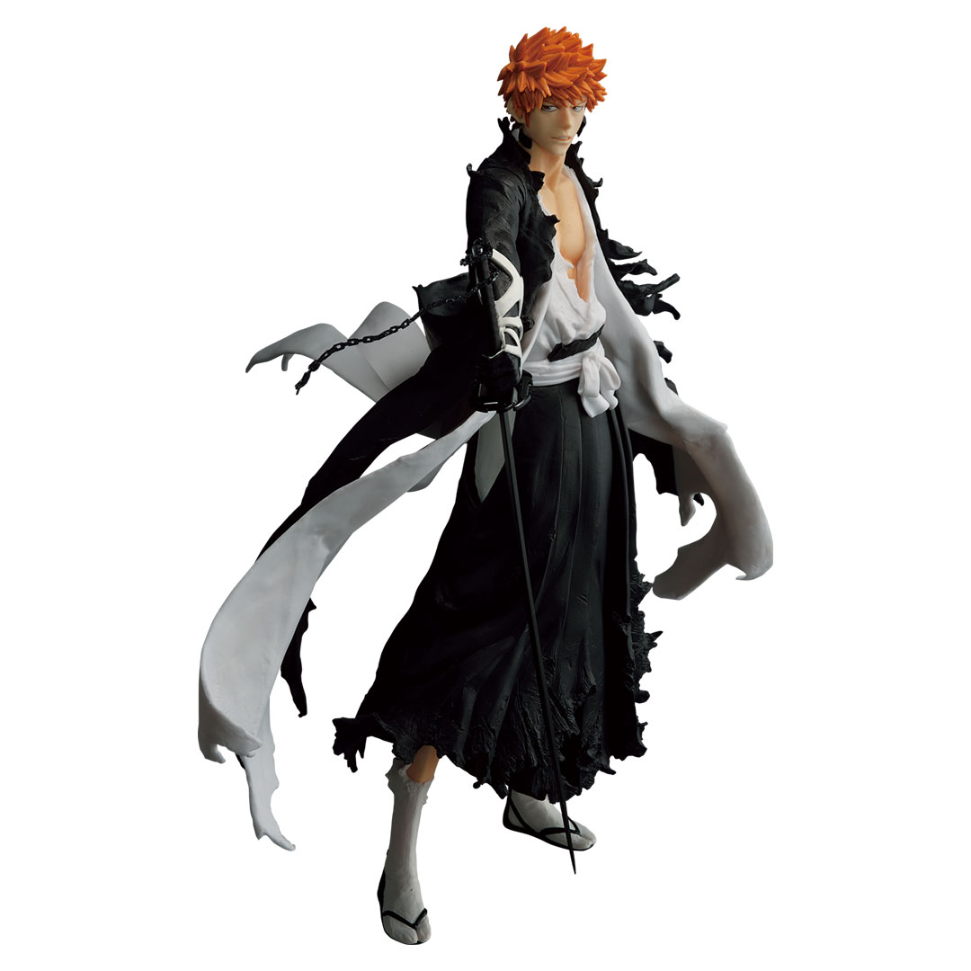 白木/黒塗り BLEACH 千年血戦篇一番くじA賞 黒崎一護 更木剣八ラスト