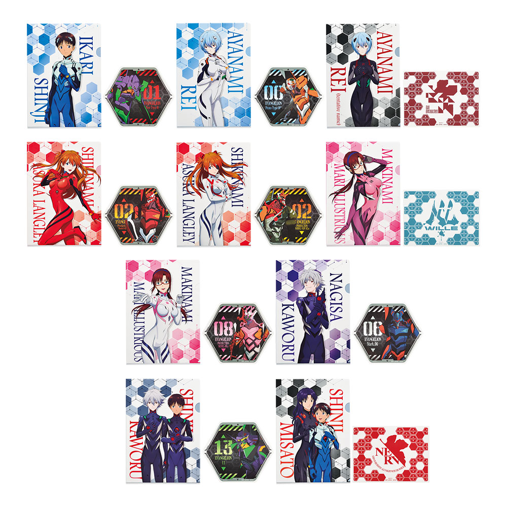 Evangelion – Set de folder y Sticker