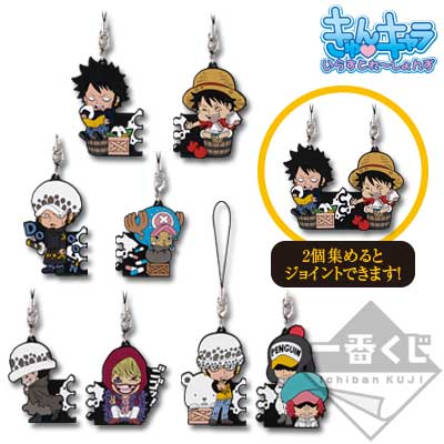 【新作登場定番】ONE PIECE　ラバーストラップ ストラップ